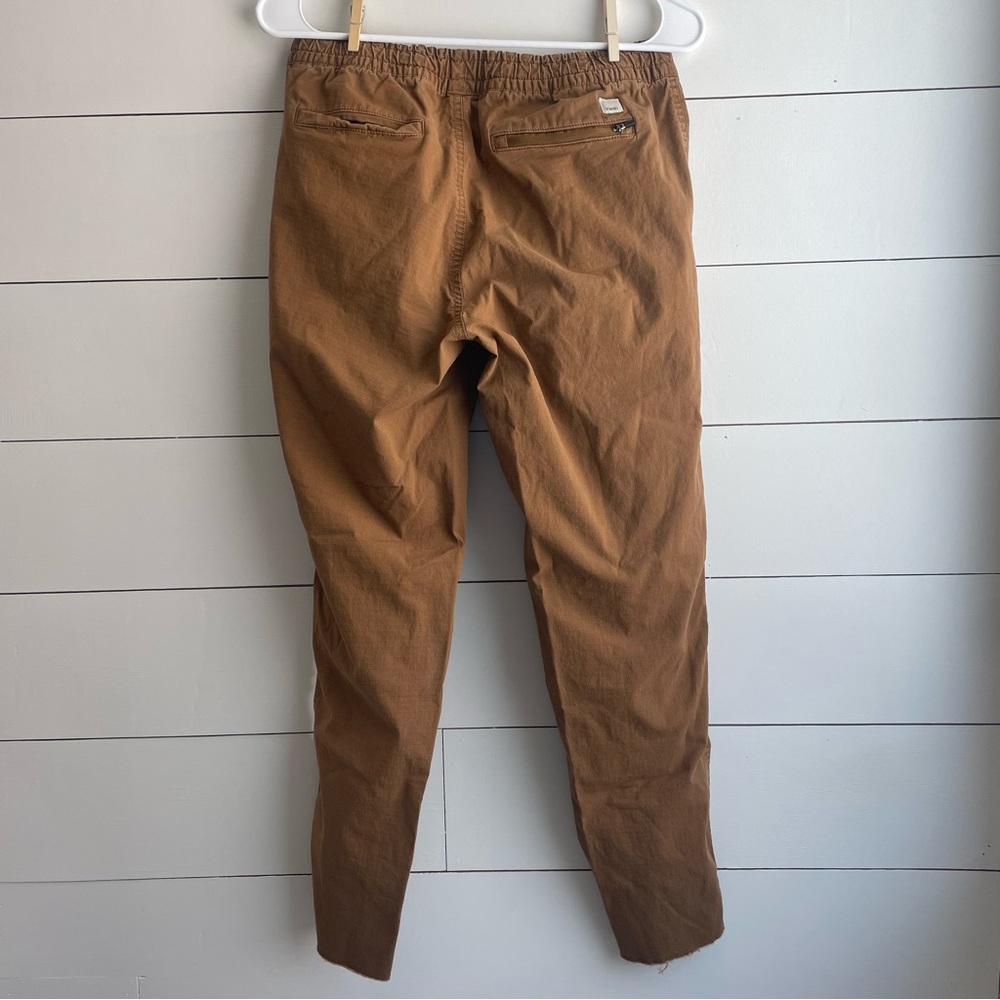 Vuori Ripstop Pants in Caramel color with tie - Picture 2 of 7